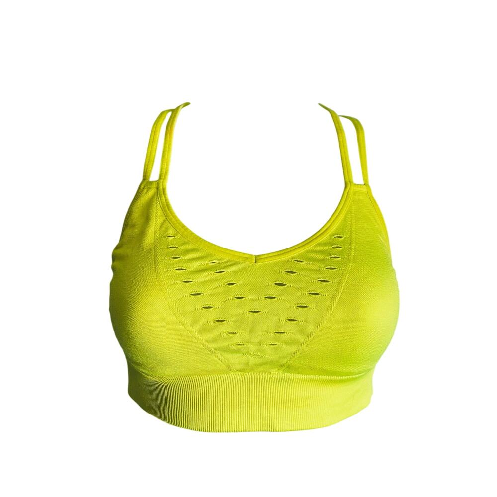 Victoria's Secret Sport Sports Bra Small Yellow